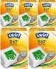 A collage of five product packages for Swirl S67 vacuum cleaner bags. Produktbild-Vorschau
