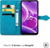 Custodia a libro imoshion Mandala Nokia G42 - Turchese Anteprima dell’immagine prodotto 3