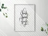 Dekoratives Schild für Wohnung „Home sweet home“– Wandbild Produktbild-Vorschau 2