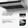 Klarstein Verosteel digestoř 60 cm - 882 m³/h, energetická Náhled obrázku produktu 7