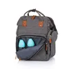 CHIPOLINO Wickeltasche, Rucksack Granit Produktbild-Vorschau 4