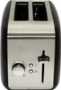 A studio product shot of a two-slice toaster. Voir les images du produit