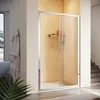 SONNI160x185cm Porte de douche coulissante verre clair Voir les images du produit 2