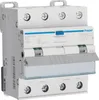 Hager FI/LS-Schalter 4-polig, 10kA ADX416D Produktbild-Vorschau 2