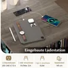 COSTWAY Support de platine vinyle, support à roulettes avec Voir les images du produit 10