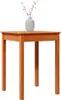 Tavolo da pranzo wax brown 55x55x75 cm in legno di pino Anteprima dell’immagine prodotto 4