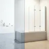 140x130CM Attacco per vasca da bagno in vetro Vasche da Anteprima dell’immagine prodotto 12