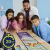 A family playing a board game. Voir les images du produit