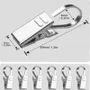 20 Stück Vorhang Haken Clips, Edelstahl Gardinenhaken Clips Produktbild-Vorschau 2