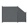 MinteChill WPC Gartenzaun, Sichtschutzzaun 273x185cm mit Produktbild-Vorschau 1