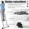 TWOLIIN Víceúčelový žebřík 4x3 Hliník s plošinou 6 v 1 Náhled obrázku produktu 6