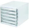 Helit H6129402, Plast, Průhledná, Bílá, A4, A4, 5 Náhled obrázku produktu 3