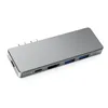 dodocool 7-in-2 USB-C-Hub-Adapter aus Aluminiumlegierung Produktbild-Vorschau 2
