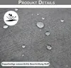 2er Set Outdoor Gardine Wasserdicht Halbtransparent, Balkon Produktbild-Vorschau 2