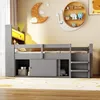 Flieks Kinderbett 90x200cm mit Led, Jugendbett Klassisches Produktbild-Vorschau 2