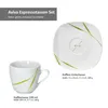 6er Set Espressotasse 10cl mit Espressountertasse 12,1cm Produktbild-Vorschau 7