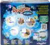 The image shows the packaging of an Aqua Dragons Deluxe LED Lights toy set, with instructional diagrams and product information. Voir les images du produit