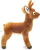 A plush toy deer standing on a white background. Anteprima dell’immagine prodotto