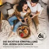 GOURMETmaxx : Grille-pain à fentes courtes pour 2 tranches Voir les images du produit 6