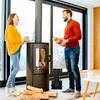 relaxdays 10028788_0 relaxdays Kaminbesteck schwarz, braun Náhľad obrázku produktu 5