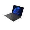 A black Lenovo ThinkPad laptop is shown from a diagonal angle against a white background. Produktbild-Vorschau