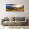 Bilder auf glas - Gebirge Wiese Landschaft Wald - 120x50cm Produktbild-Vorschau 7
