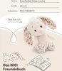 NICI-Kuscheltier Hase creme 20cm schlenkernd Produktbild-Vorschau 9