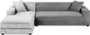 A sectional sofa shown from a front-facing, slightly elevated angle against a white background. Podgląd zdjęcia produktu