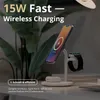 CHEROY PowerTrio - 3 in 1 Kabelloses Ladegerät - 15 W Qi Produktbild-Vorschau 5