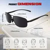 Herren Sonnenbrille Polarisiert Al-Mg Ultraleicht UV400 CAT Produktbild-Vorschau 5