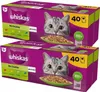Whiskas Gemischte Auswahl in Gelee Katzennassfutter 40 Produktbild-Vorschau 1