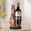 Weinflaschenhalter, Pferd Statue Weinregal, Modern Produktbild-Vorschau 3