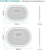 EMKE LED Badspiegel 80x60cm beschlagfrei Beleuchtung 3 Produktbild-Vorschau 7