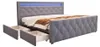 HOME DELUXE - Polsterbett VELARA - 180 x 200 cm, Farbe: Produktbild-Vorschau 3
