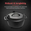 Grillx Dutch Oven 9 Liter inklusive Aufbewahrungshülle - Produktbild-Vorschau 4
