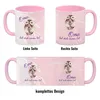 Oma hab dich immer lieb Kaffeebecher Rosa Besonders Produktbild-Vorschau 4