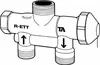 IMI Heimeier Radiett-U M30 Valvola monotubo n. 50670005, 1 Anteprima dell’immagine prodotto 3