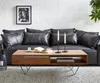 DELIFE Couchtisch Stonegrace 115x60 cm Akazie Braun Produktbild-Vorschau 2