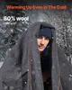 VEVOR Campingdecke 1,62x2,23m, Wolldecke, große warme Produktbild-Vorschau 2