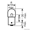 OSRAM 5007 Autožiarovka BA15s 12V 5W Náhľad obrázku produktu 10