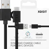 Xqisit Kabel Charge & Sync Usb A -Usb C3.0M Czarny/Black Voir les images du produit 1