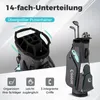 Torba golfowa COSTWAY, lekka torba na wózek golfowy z Podgląd zdjęcia produktu 4