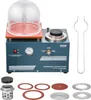 A professional shot of a vacuum casting machine and its accessories on a white background. Podgląd zdjęcia produktu