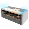Schlafsofa mit Bettfunktion, Stauraum und LED-Beleuchtung Produktbild-Vorschau 1
