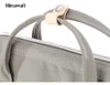 Himawari městský školní batoh šedý 23 l polyester A4 Náhled obrázku produktu 10