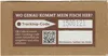 A close-up of a cardboard box with a label showing tracking information and a QR code. Produktbild-Vorschau