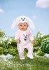 Zapf Zapf 834473 BABY born Häschen Kuschelanzug 43cm 834473 Anteprima dell’immagine prodotto 4
