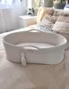 BOHO Handgefertigter Babykorb mit Ständer - Creme Produktbild-Vorschau 13
