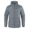 JAKO Coachjacke Team mit Kapuze steingrau XL Produktbild-Vorschau 3