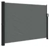vidaXL Ausziehbare Seitenmarkise Anthrazit 140x500 cm Produktbild-Vorschau 1